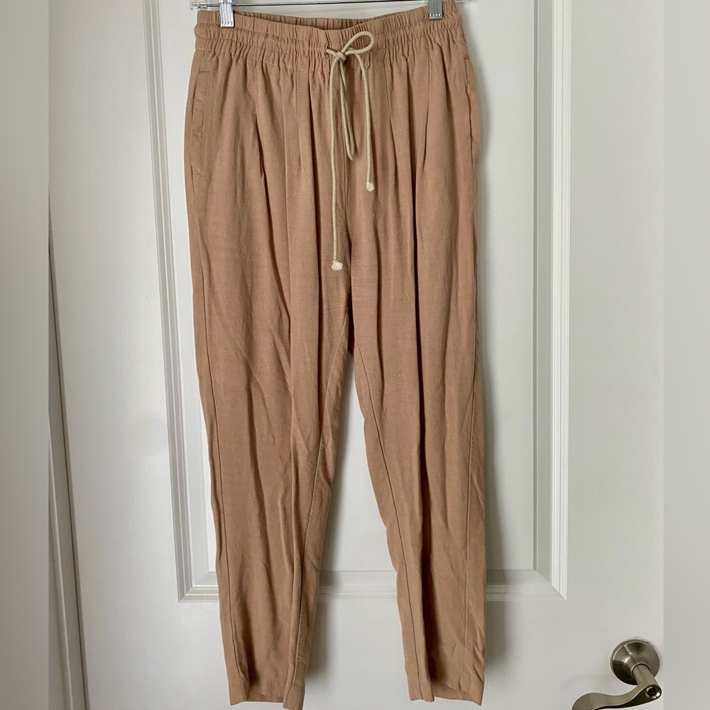 Dusty Pink Drawstring Pants